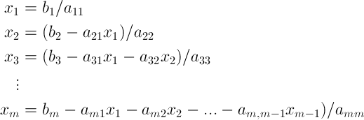 Solve Triangular Matrix - Forward & Backward Substitution - GaussianWaves